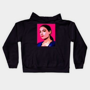 Alexandria Ocasio-Cortez Kids Hoodie